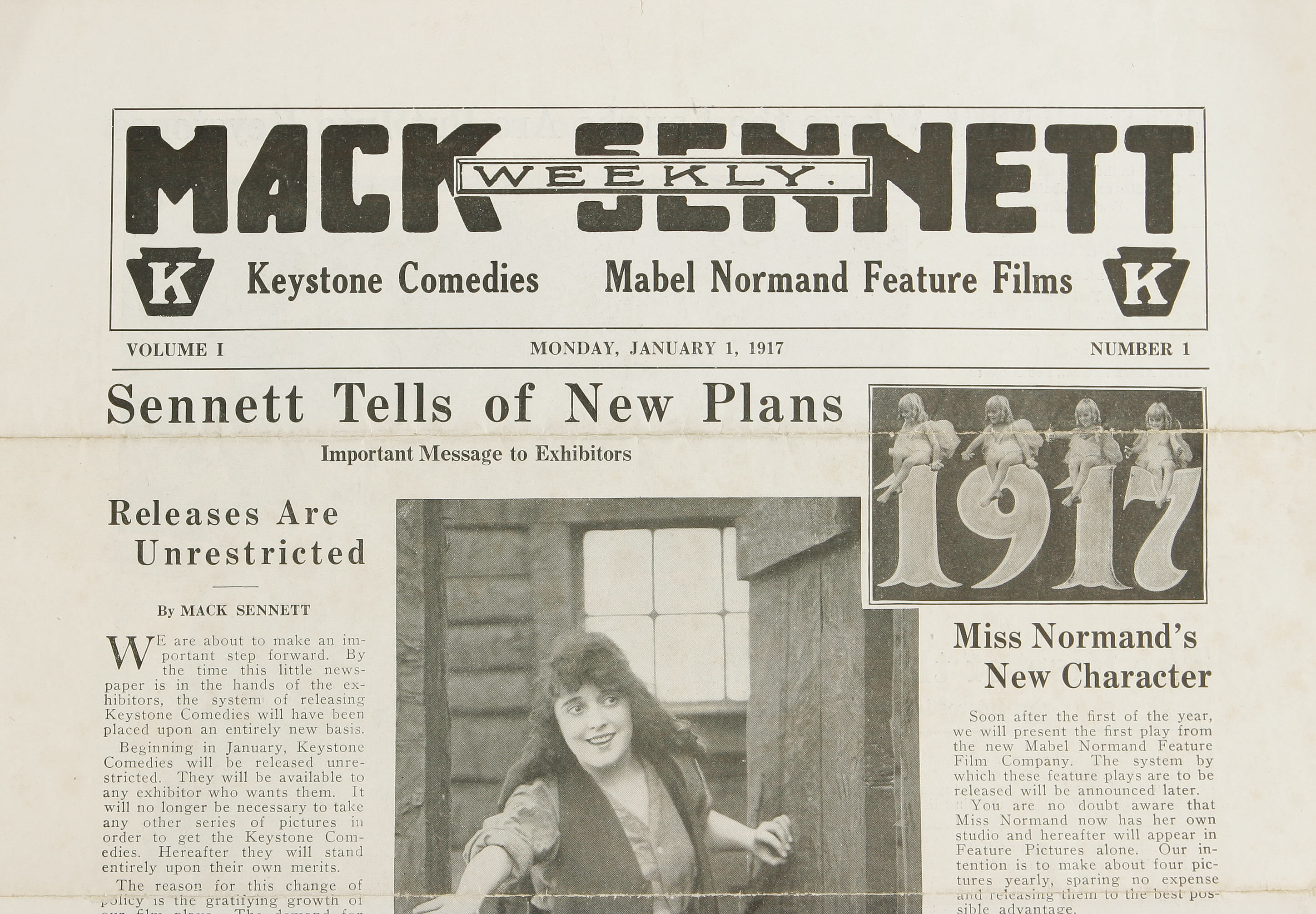 Mack Sennett Weekly 1